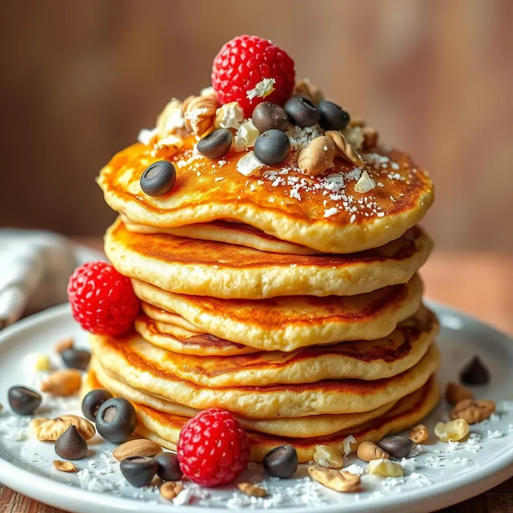 Add your favorite pancake mixins!