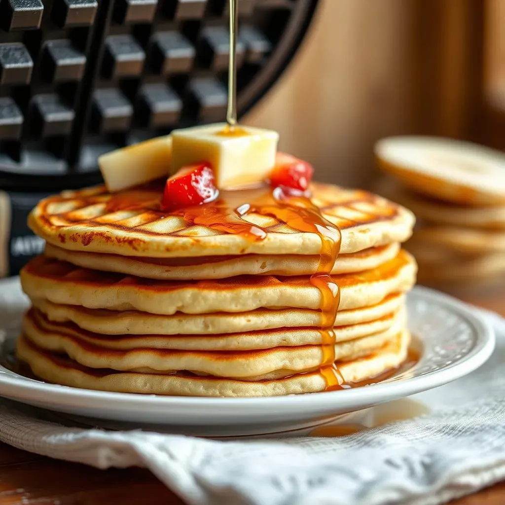 Benefits of Making Pancakes in a Waffle Iron