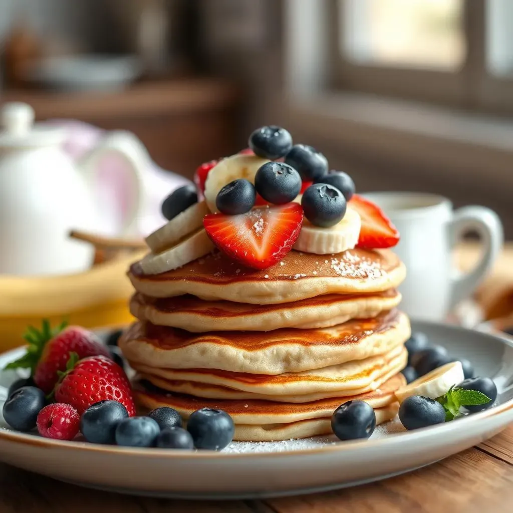 Best Vegan Pancake Recipe for Brunch with Fresh Fruits