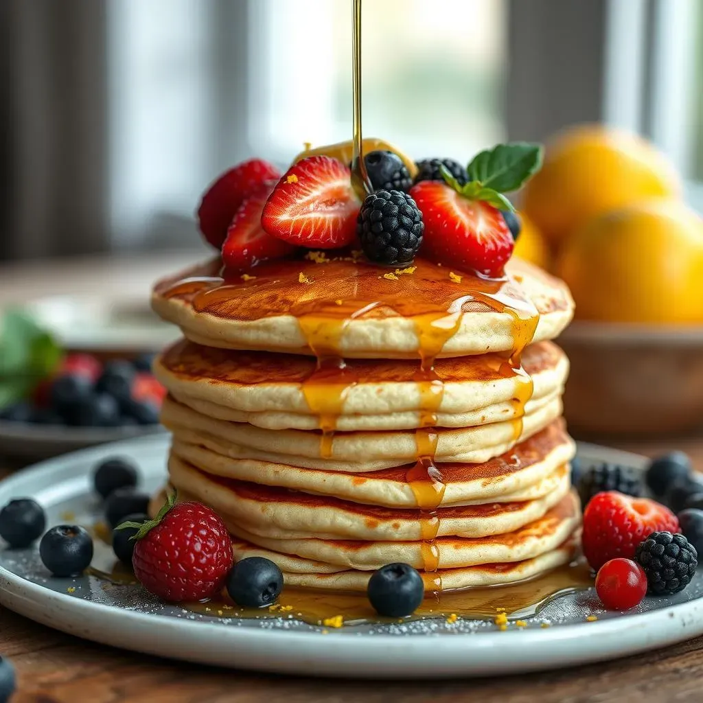 Best Vegan Pancake Recipe with Lemon Zest and Tips for Making Fluffy Pancakes