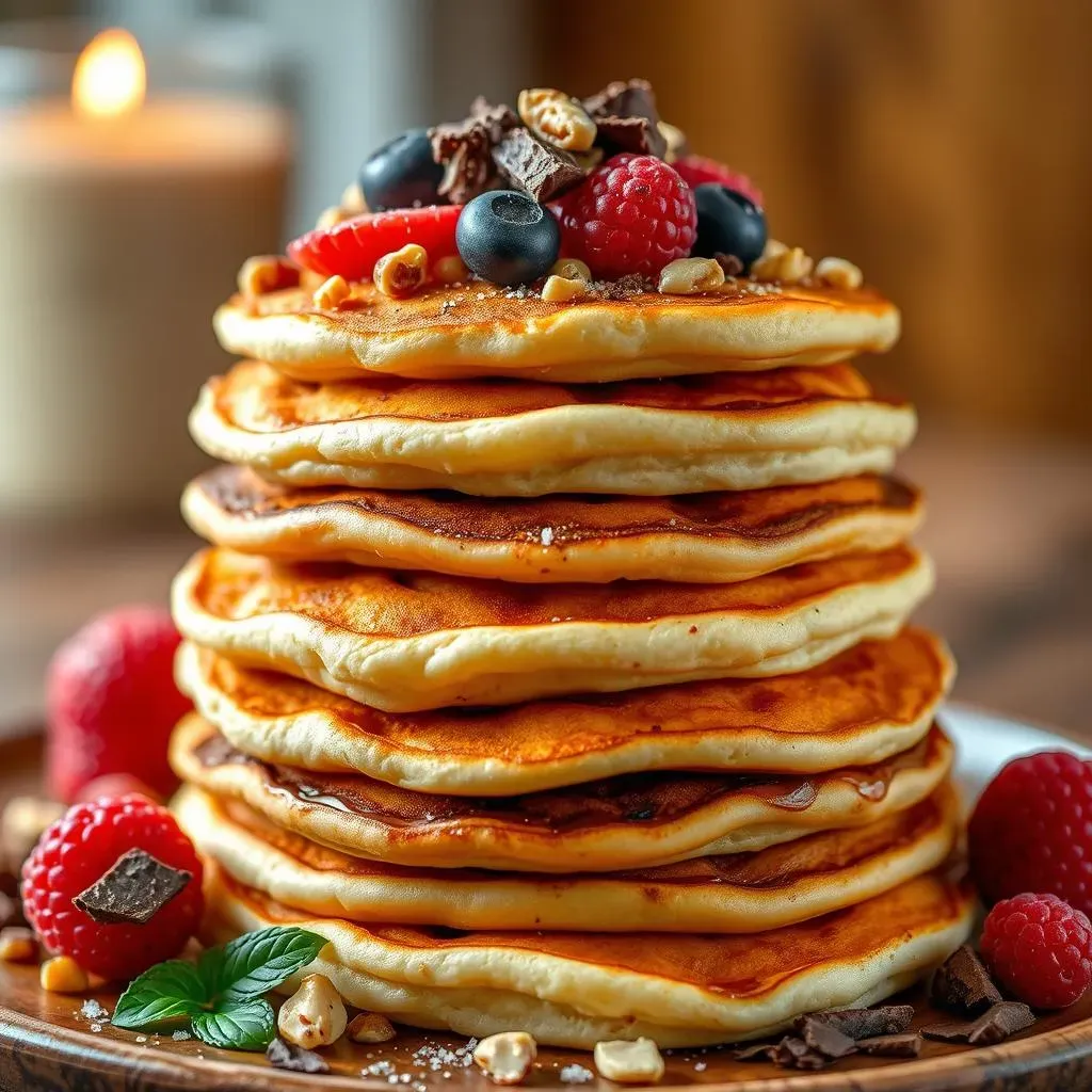 Amazing Classic Pancake Recipe with Different Toppings