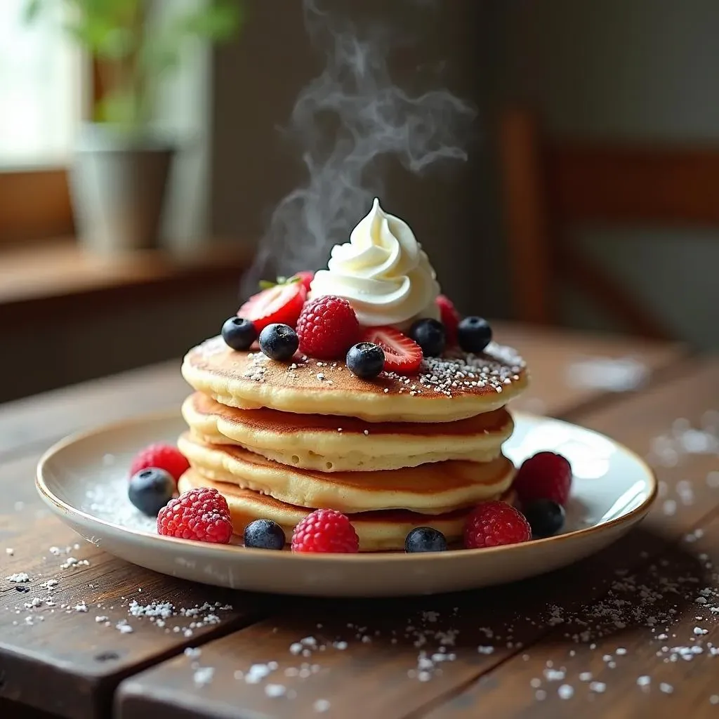 Cooking and Serving Your Coconut Flour Pancakes