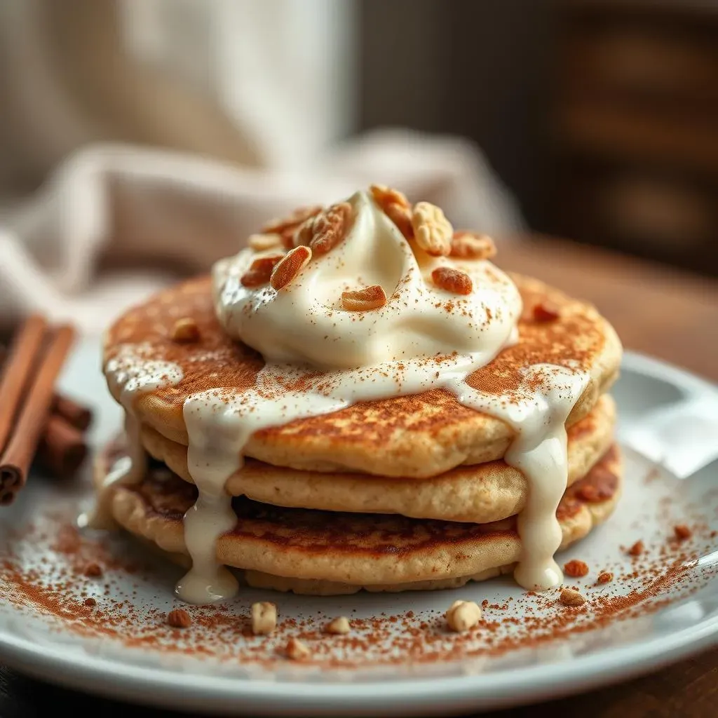 Cream Cheese Dreams: Decadent Cinnamon Pancake Toppings