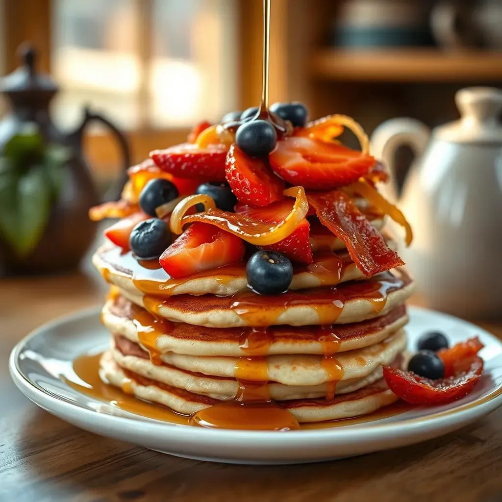 Creative Pancake Toppings for Adults: Sweet and Savory Options