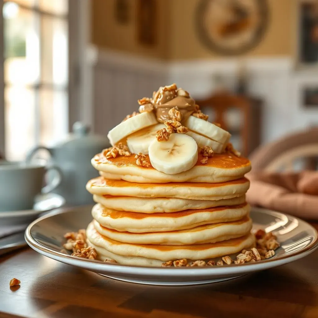 Creative Pancake Toppings with Peanut Butter for a Sweet Treat