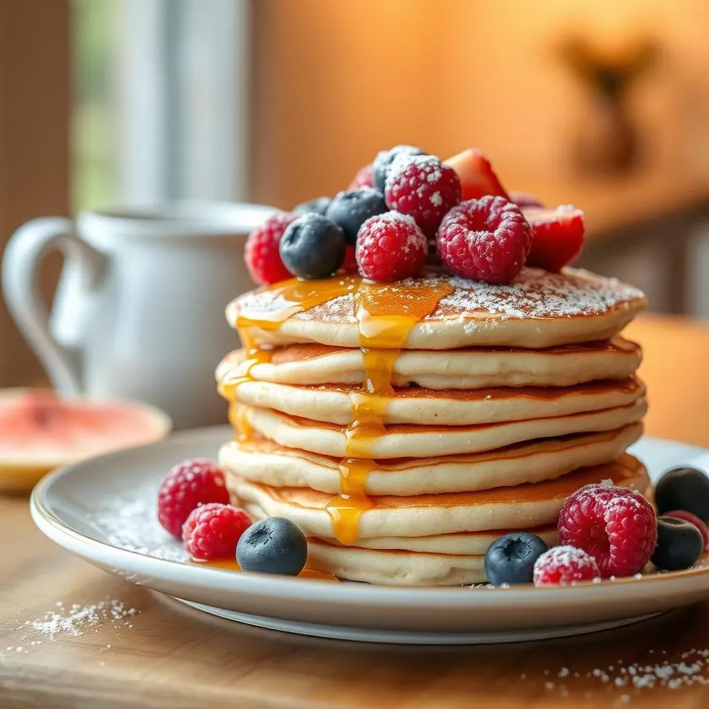 Delicious Vegan Pancakes Made with Soy Milk