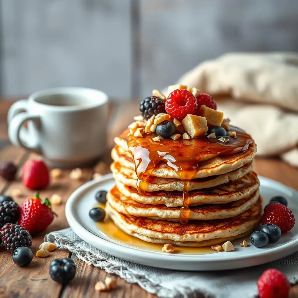 Easy HighFiber Pancake Recipe with Whole Grains Instructions