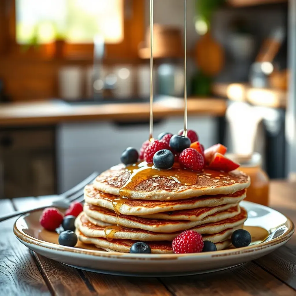 Easy HighProtein Pancake Recipe with Egg Whites and Oat Flour