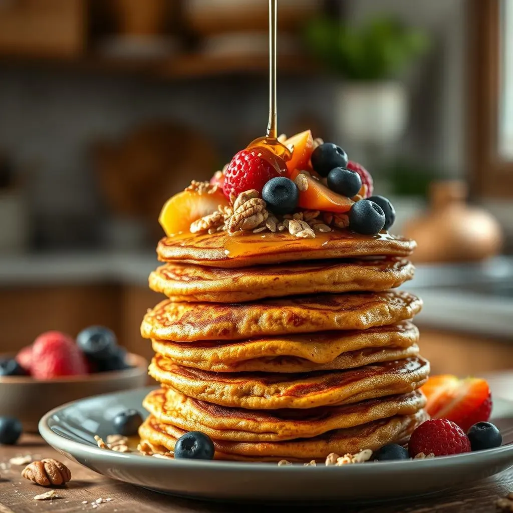 Easy HighProtein Pancake Recipe with Pumpkin Seeds and Oatmeal
