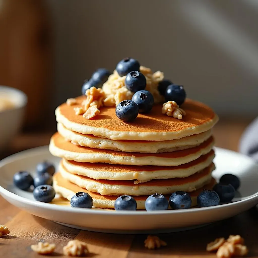 Easy HighProtein Pancake Recipe with Quinoa Flour and Nutritious Toppings