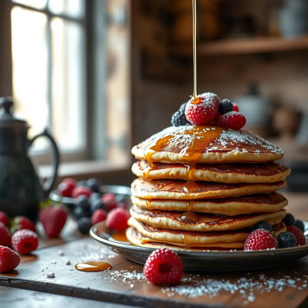 Easy Vegan Pancake Recipe with Maple Syrup for a Delicious Breakfast