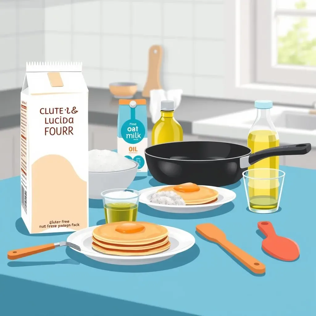 Essential Ingredients and Equipment for NutFree Pancakes