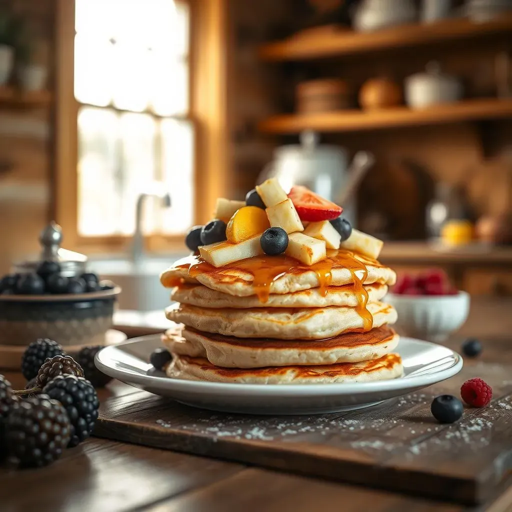 Essential Ingredients for a Fluffy Vegan Pancake Recipe with Baking Soda and Vinegar