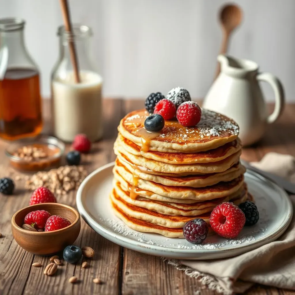 Essential Ingredients for a Moist Vegan Pancake Recipe with Nut Butter