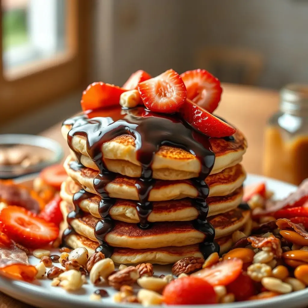 Exploring Pancake Toppings with Chocolate Syrup: Sweet and Savory Options