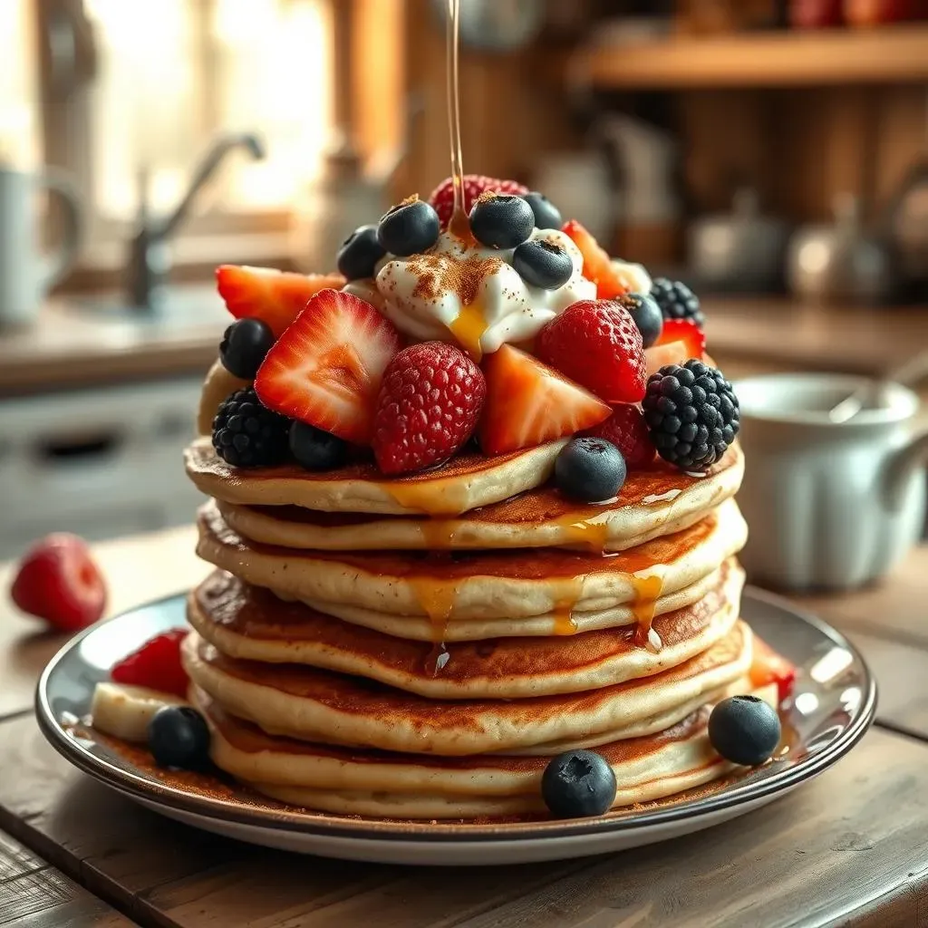 Exploring Variations of the Vegan Pancake Recipe with Berries and Fruit