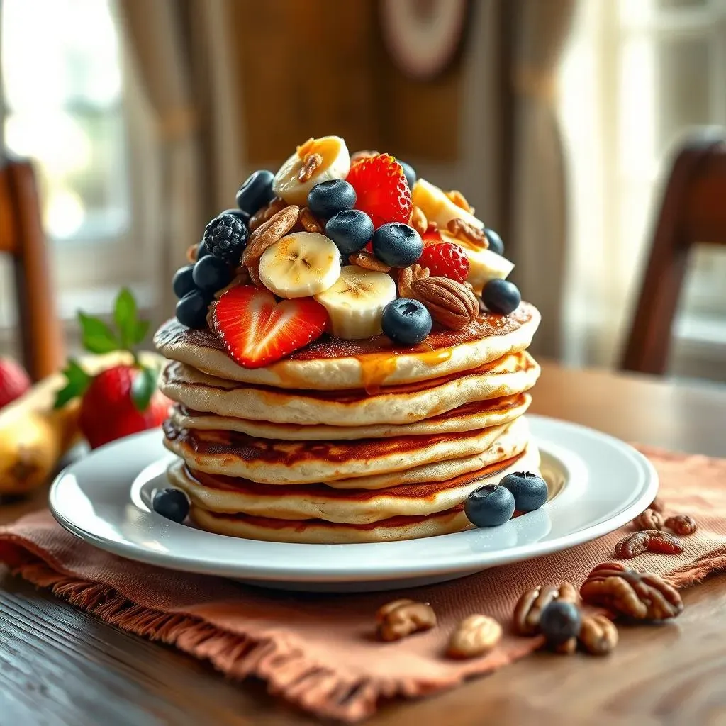 Getting Creative with Best Pancake Toppings for Kids: Fresh Fruits and Nuts