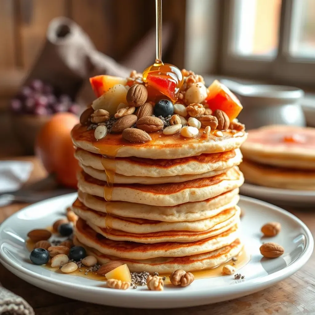 Healthy Pancake Toppings with Nuts and Seeds: A Nutritious Breakfast Option