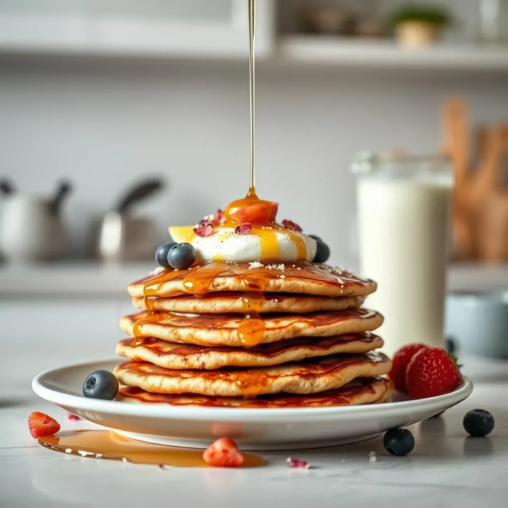 Ingredients for a HighProtein Pancake Recipe with No Flour