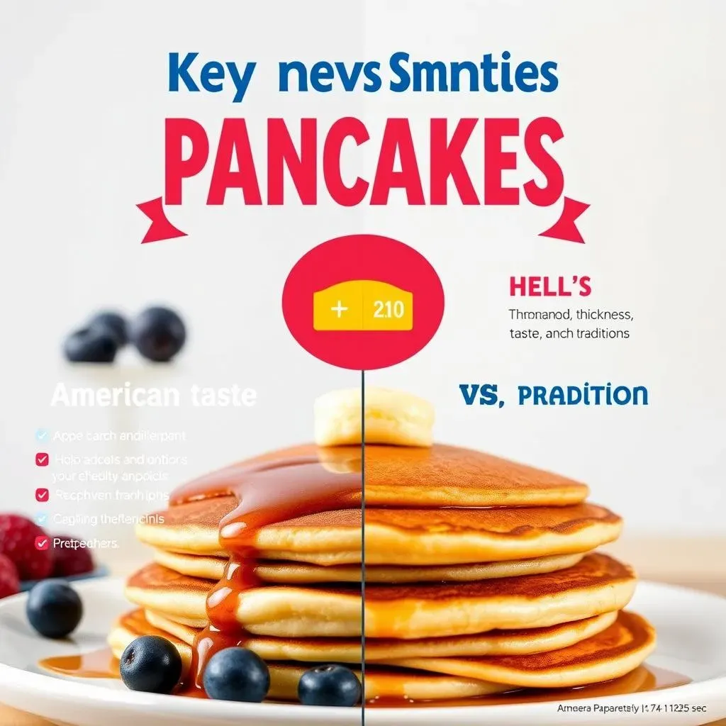 Key Differences in American Pancake vs British Pancake Recipe: Thickness, Taste, and Tradition