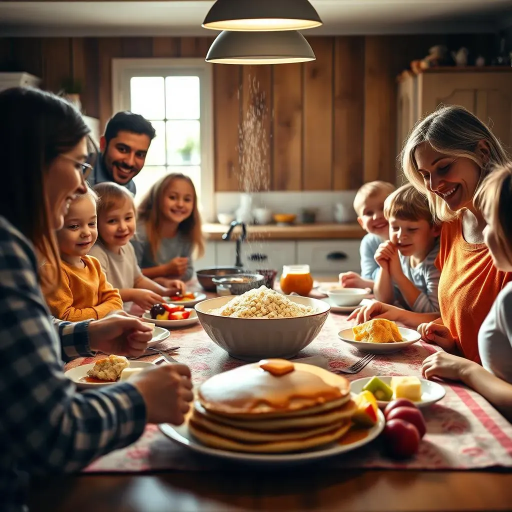 Delicious Pancake Mix for a Large Family Recipe