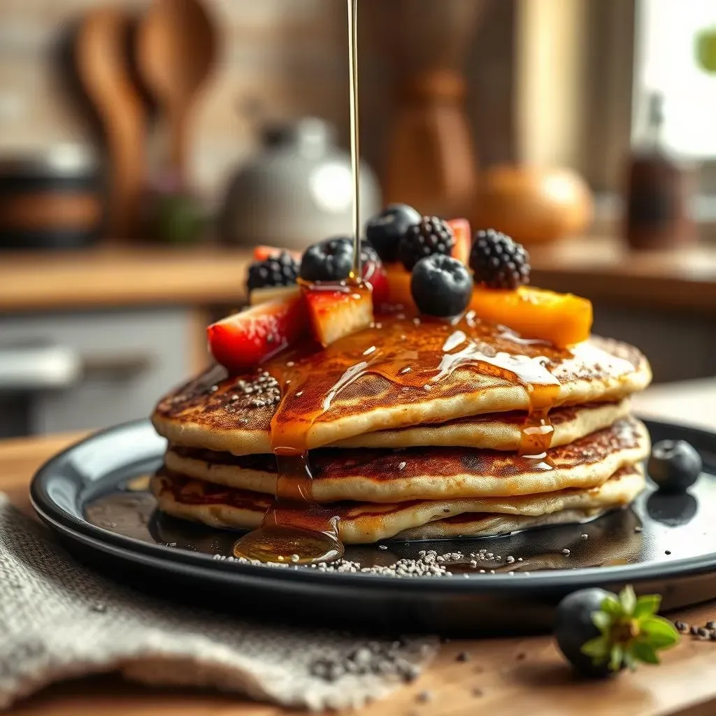 Preparing a Delicious HighProtein Pancake Recipe with Chia Seeds