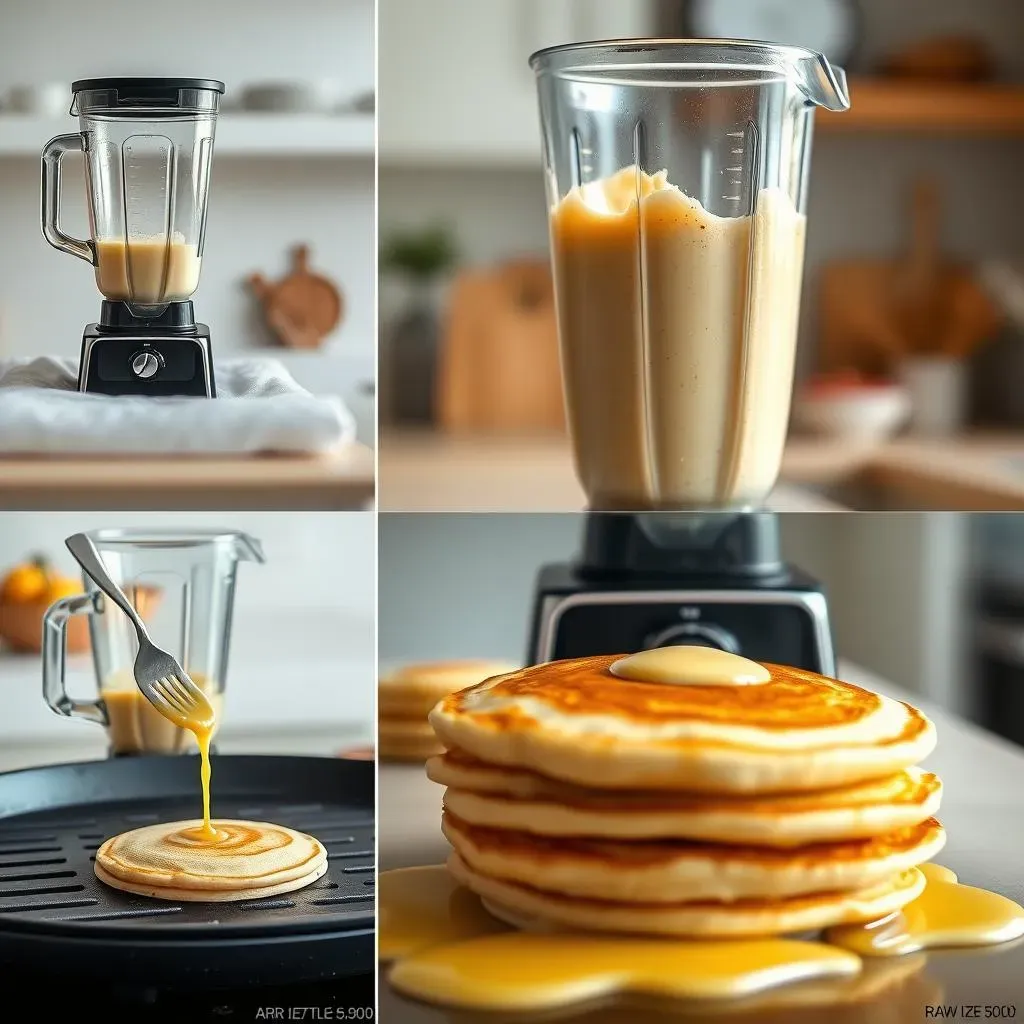 StepbyStep: Making Pancakes in a Blender