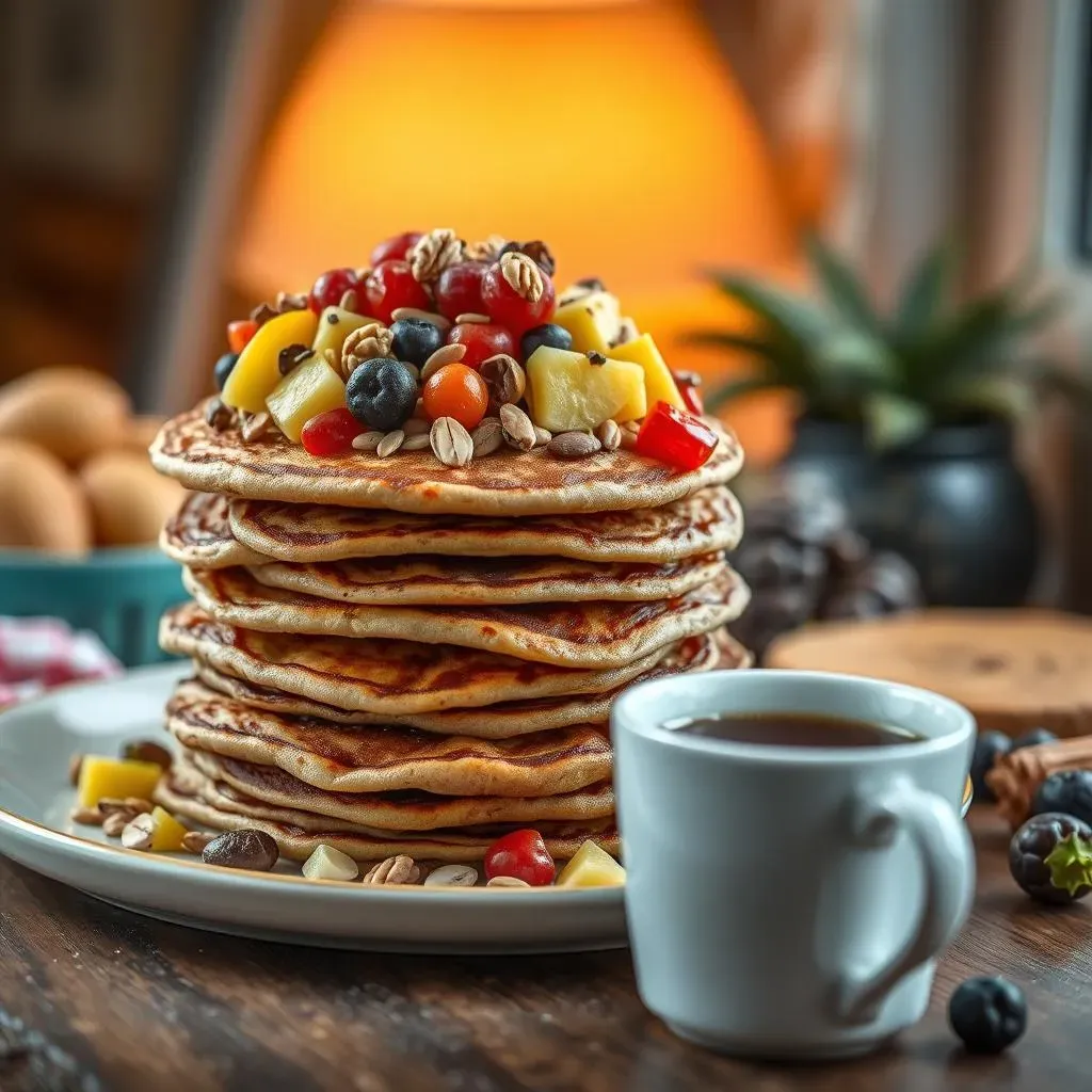 Tasty Toppings and Nutrition Information for HighFiber Pancakes