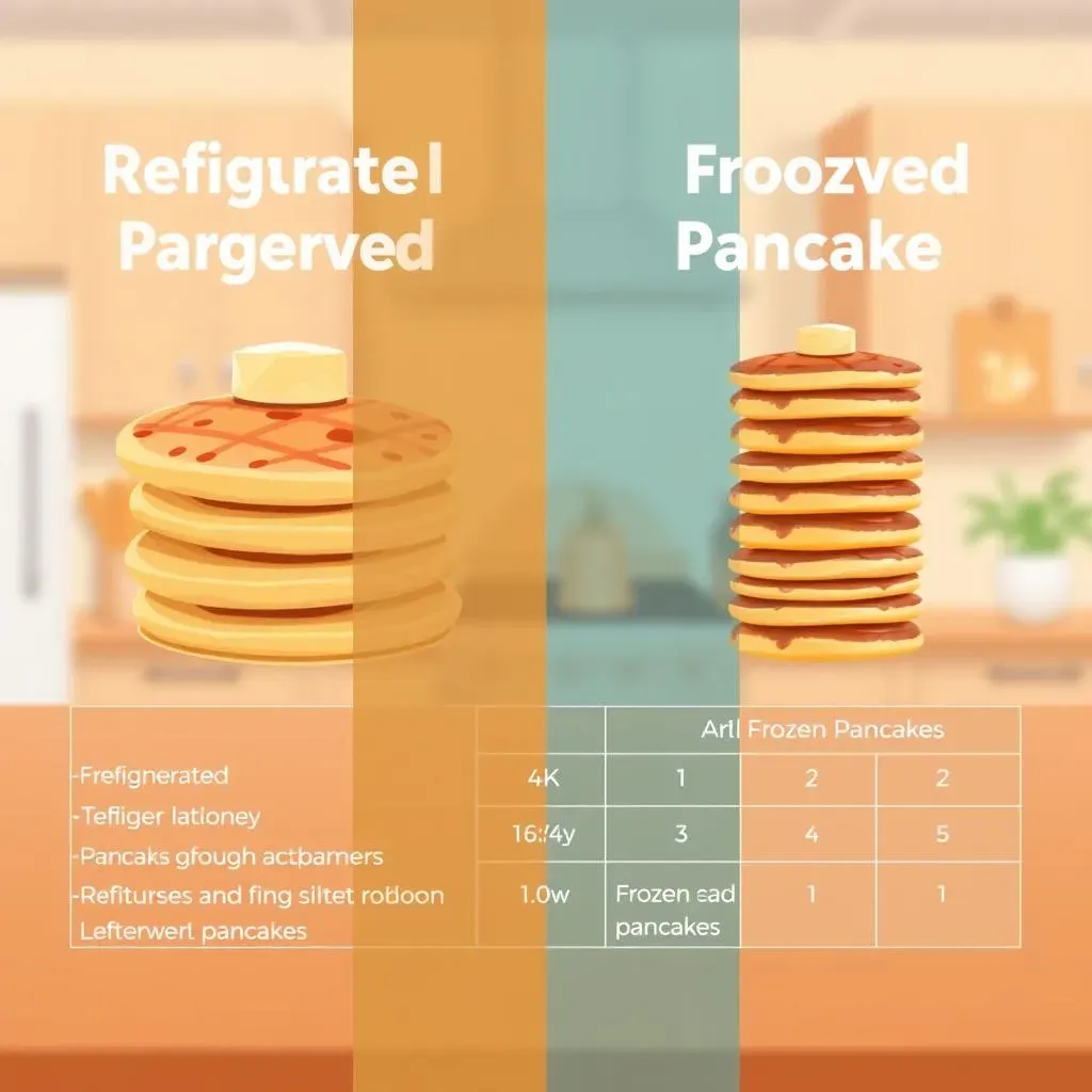 The Benefits of Refrigerating vs Freezing Leftover Pancakes