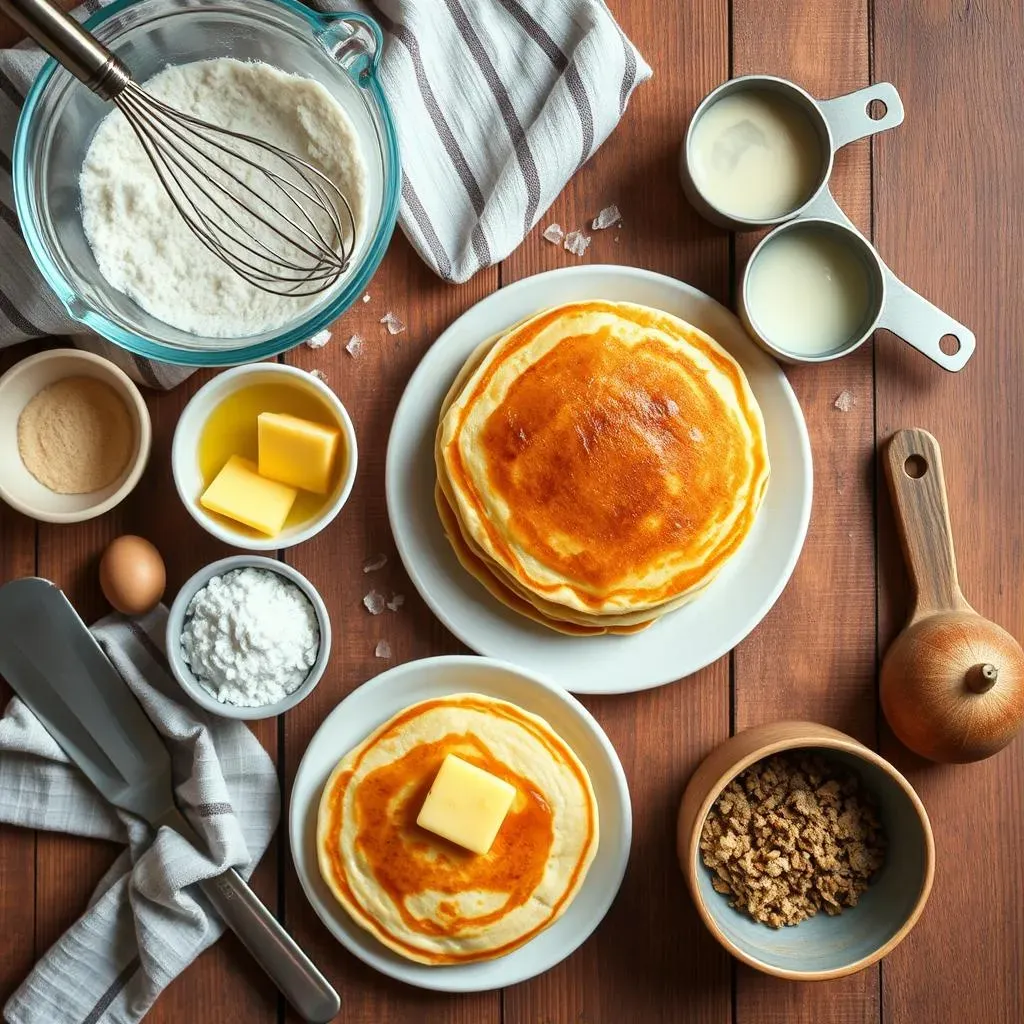 The Foundation: Essential Ingredients for Classic Pancakes