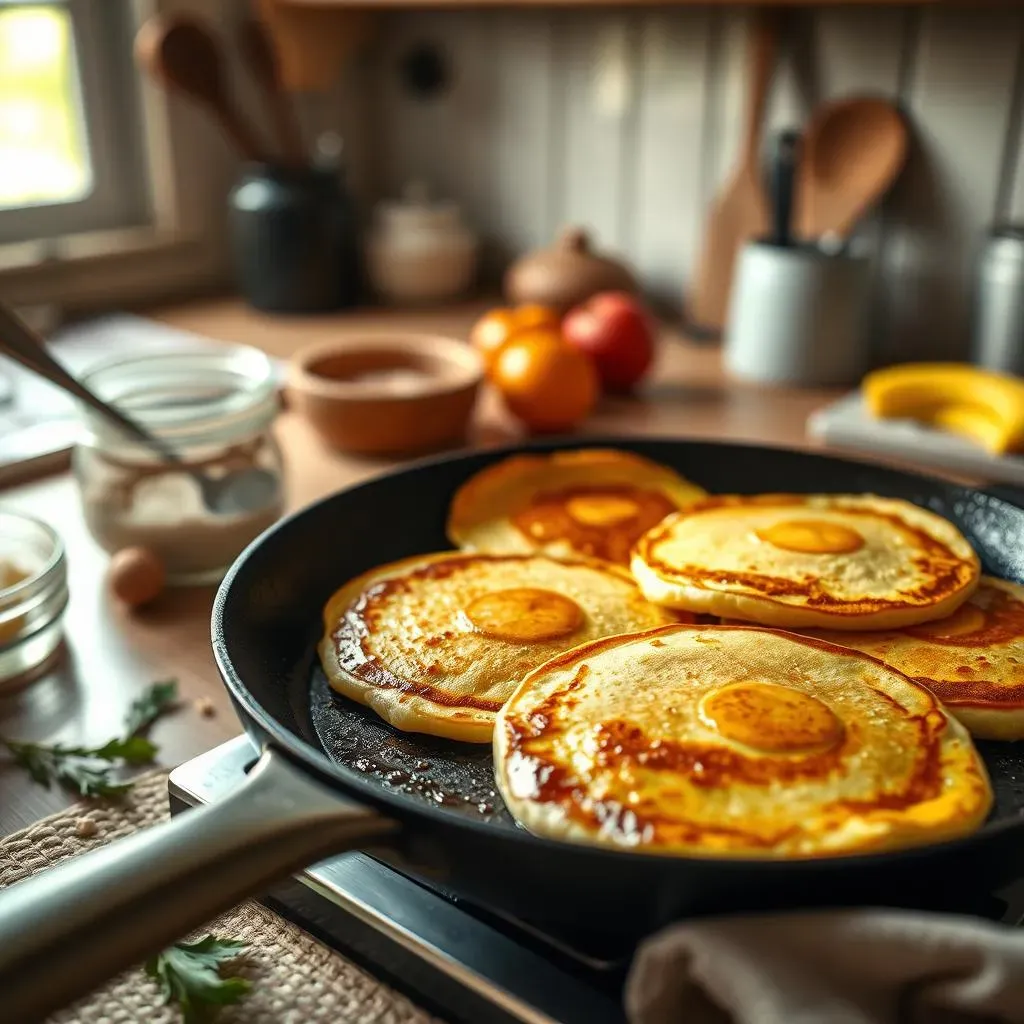 The Importance of Batter Rest and Low Heat in Making Pancakes with Even Browning