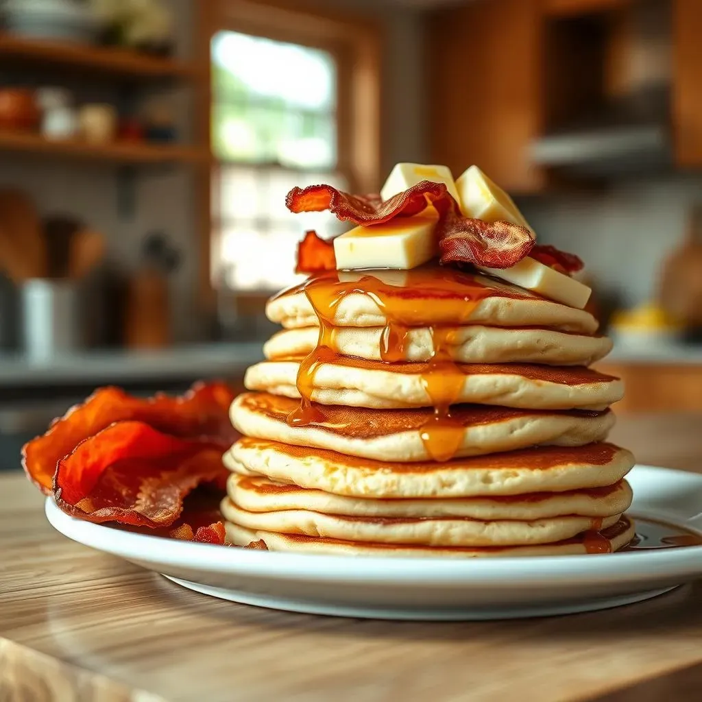 Traditional Classic Pancake Toppings with Maple Syrup Recipes