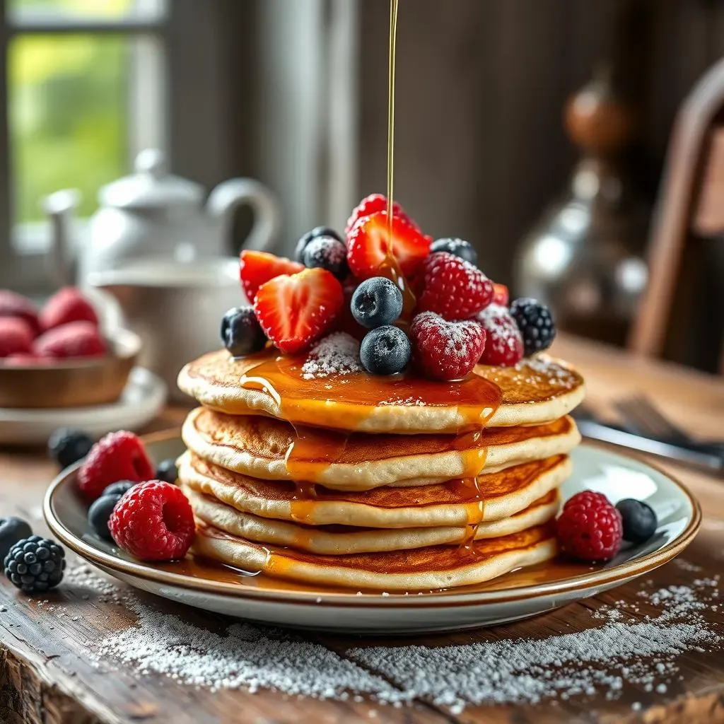 Essential Vegan Pancake Recipe with Whole Wheat Flour